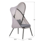 Alverta Mesh Outdoor Lounge Chair
