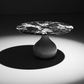 Anemone Marble Dining Table - Geometric Shadows