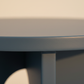 Arc Cut Side Table Angle 2