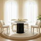 Arco Marble Round Table Lifestyle 1