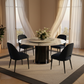 Arco Marble Round Table Lifestyle 2