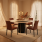 Arco Marble Round Table Lifestyle 3