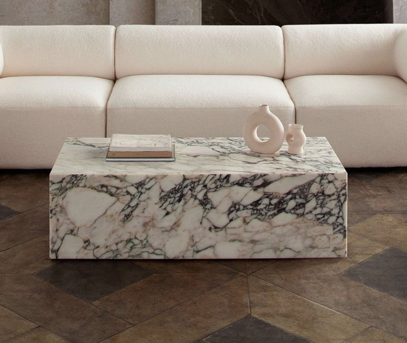 Ark Marble Coffee Table / End Table – LV Furniture Collection