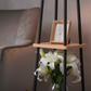 Arlo Shelf Floor Lamp - Base Stem Shelf Lower Assembly