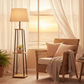Arlo Shelf Floor Lamp - Coastal Sunset