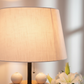 Arlo Shelf Floor Lamp - Complete Shade Side Angle Detail