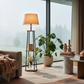 Arlo Shelf Floor Lamp - Morning Mist