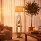 Arlo Shelf Floor Lamp - Sunset Glow