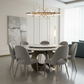 Arredo Disk – Staged with Chairs & Chandelier