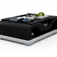 Artia Coffee Table - Black & White - White Background