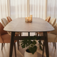 Ash Oval Dining Table - Lifestyle 5