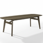 Ash Oval Dining Table - White BG 2