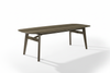 Ash Oval Dining Table - White BG 2