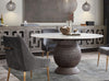 Ashe Round Marble Dining Table