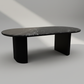 Athena Curve Dining Table Chiaroscuro