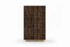 Auer Wine Rack Cabinet - Doors Closed