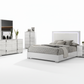 Aurora LED Panel Bed - White Background 2