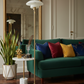 Aurora Modern Floor Lamp - Art Deco Glamour