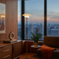 Aurora Modern Floor Lamp - Mid-Century Skyline