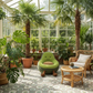Avocado Hug Chair - Tropical Sunroom