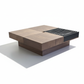 Axis Modern Square Coffee Table 