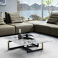 Carrara Marble Coffee Table Set