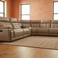 Barcelona Modern Motion Reclining Sectional Angle 2