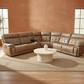 Barcelona Modern Motion Reclining Sectional Lifestyle 6