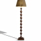 Beaded Wooden Floor Lamp