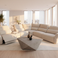 Begonia Modern Motion Sectional - Bright Luxury Living Room