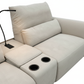 Begonia Modern Motion Sectional - Detail View