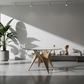Beryl Glass Dining Table - Lifestyle 2