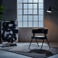 Black Barrel-Back Dining Chair - Lifestyle 1
