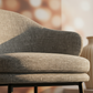 Bucket Upholster Dining Chair - Angle 1