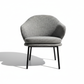 Bucket Upholster Dining Chair - Product Shot 2