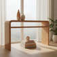 Burl Wood Console Table - Lifestyle 1