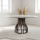 Camellia Round Dining Table Angle 3