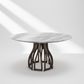 Camellia Round Dining Table Chiaroscuro