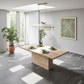 Carrara Travertine Rectangle Dining Table