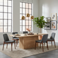 Carrara Travertine Rectangle Dining Table