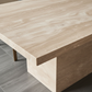 Carrara Travertine Rectangle Dining Table