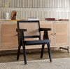 Modern Cane Armchair