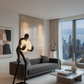 Celestia Protect Floor Lamp - Art-Inspired Living Room