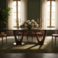 Celestial Gold Dining Table Lifestyle 1