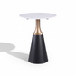 Champagne Pedestal Side Table - Product Shot 2