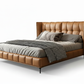 Chateau Luxe Tufted Platform Bed with Medium Shadow