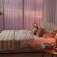Cloudhaven Upholstered Bed - Dreamy dusk retreat
