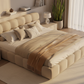 Cloudhaven Upholstered Bed - Golden hour sanctuary