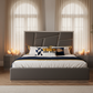 Contemporary Geometric Panel Bed - Lifestyle 3