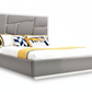 Contemporary Geometric Panel Bed - Product Shot 1